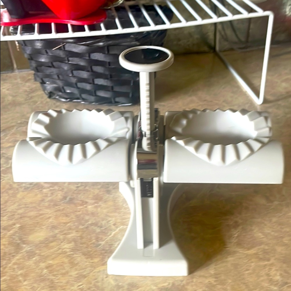 Gray Dumpling, Perogies, WonTons, etc Maker Mold